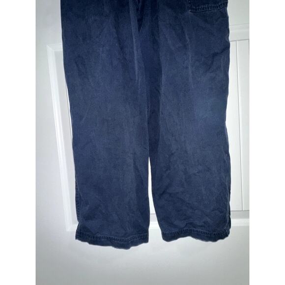 Vintage Revolt Denim Overalls Women's L Blue Carpenter Style Workwear 90s Y2K - Picture 5 of 16